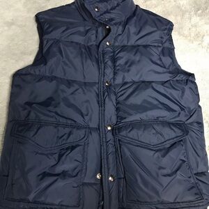 Men's Navy Puffer Vest
